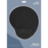 SpeedLink Vellu Mauspad mit Handballenauflage Ergonomisch, Handballenauflage Schwarz SpeedLink Vellu Mauspad mit Handballenauflage Ergonomisch, Handballenauflage Schwarz