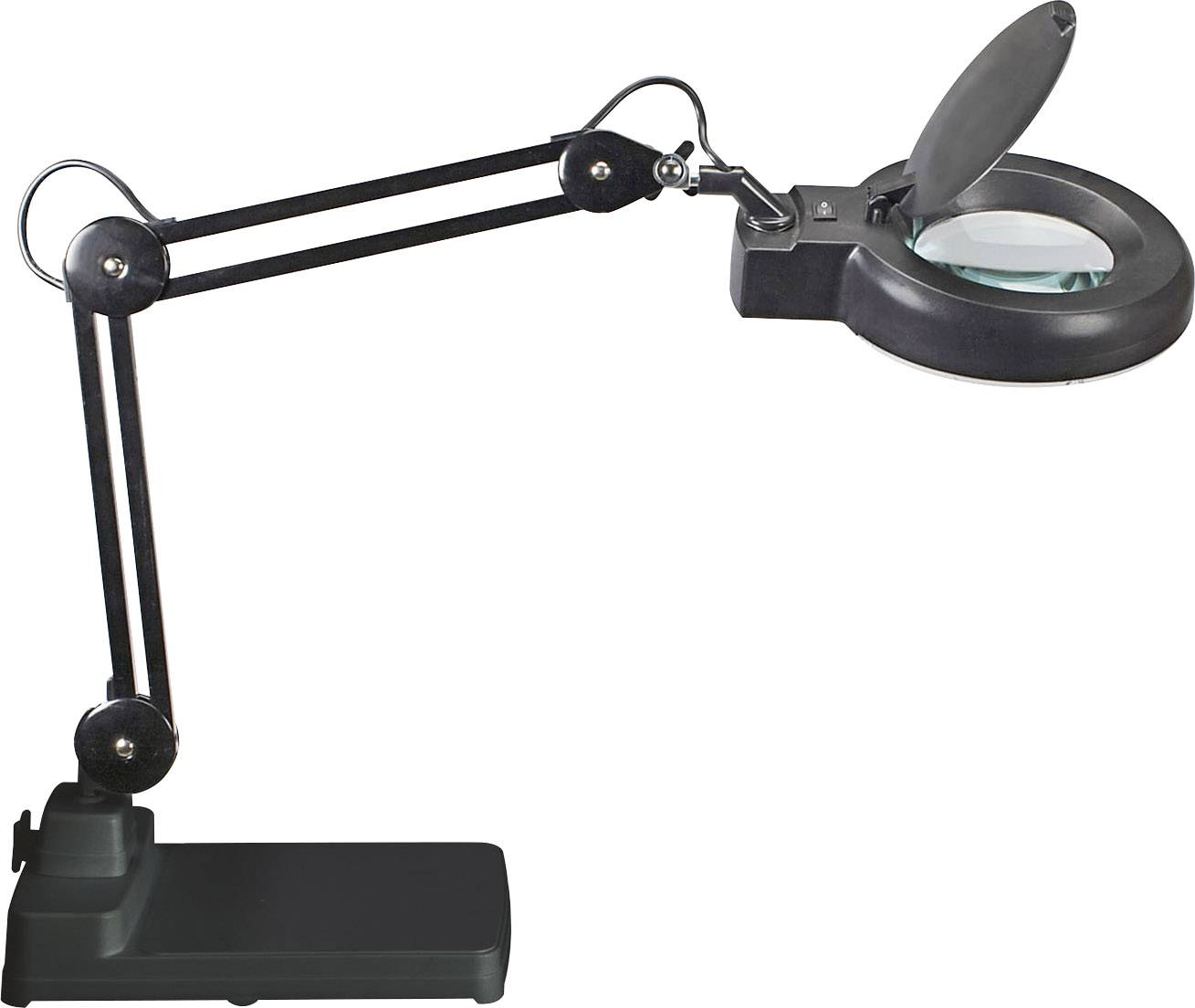 Maul 8263590 LED-Lupenleuchte mit Standfuß MAULviso Vergrößerungsfaktor=1.75 x 127 mm 2021 Energieeffizienzklasse E (A - G)