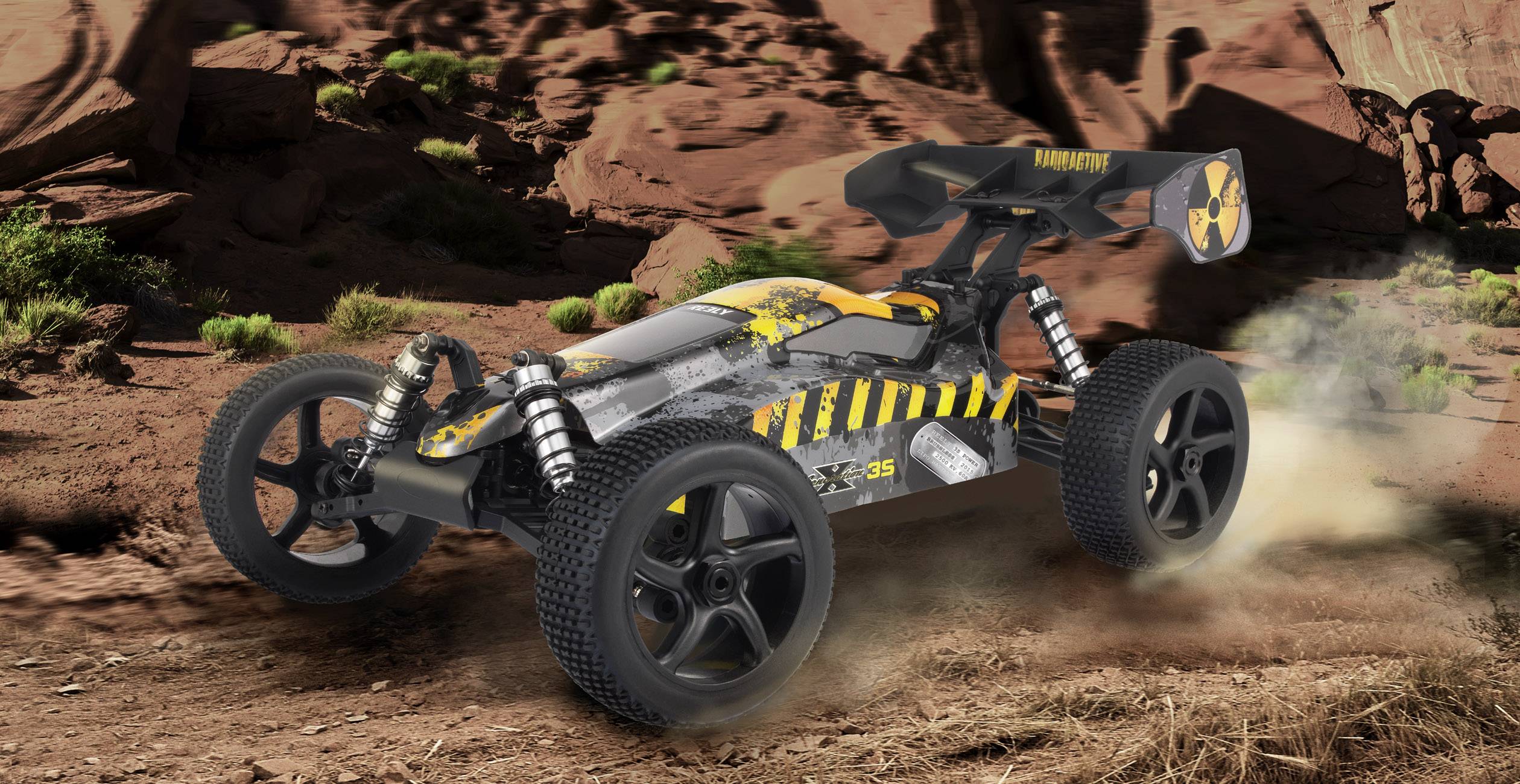 Reely Generation X 3S Brushless 1:8 XS RC Modellauto Elektro Buggy Allradantrieb (4WD) RtR 2,4GHz