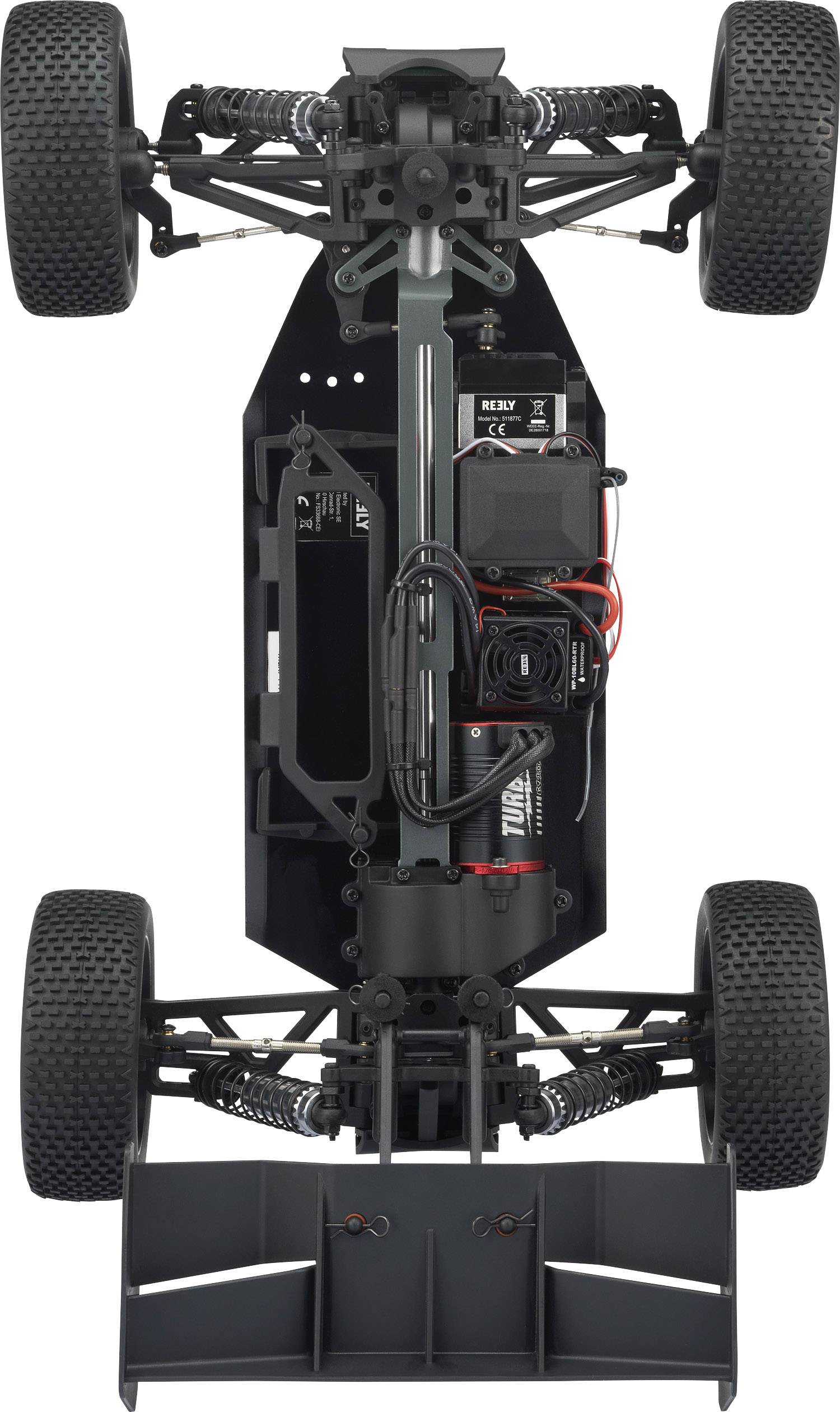 Reely Generation X 3S  Brushless 1:8 XS RC Modellauto Elektro Buggy Allradantrieb (4WD) 100% RtR 2,4 GHz inkl. Akku, Ladegerät und Senderbatterien