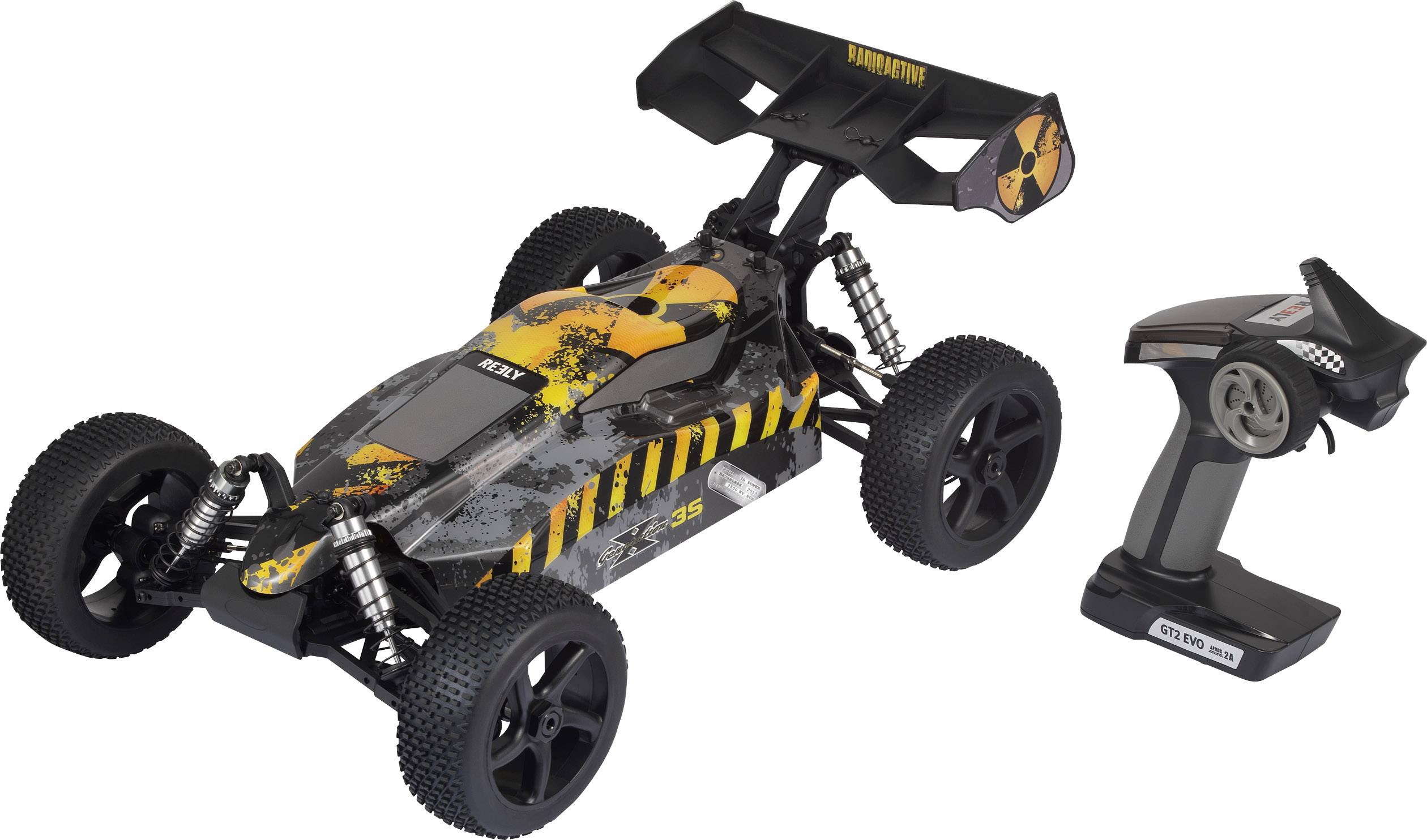 Reely Generation X 3S  Brushless 1:8 XS RC Modellauto Elektro Buggy Allradantrieb (4WD) 100% RtR 2,4 GHz inkl. Akku, Ladegerät und Senderbatterien