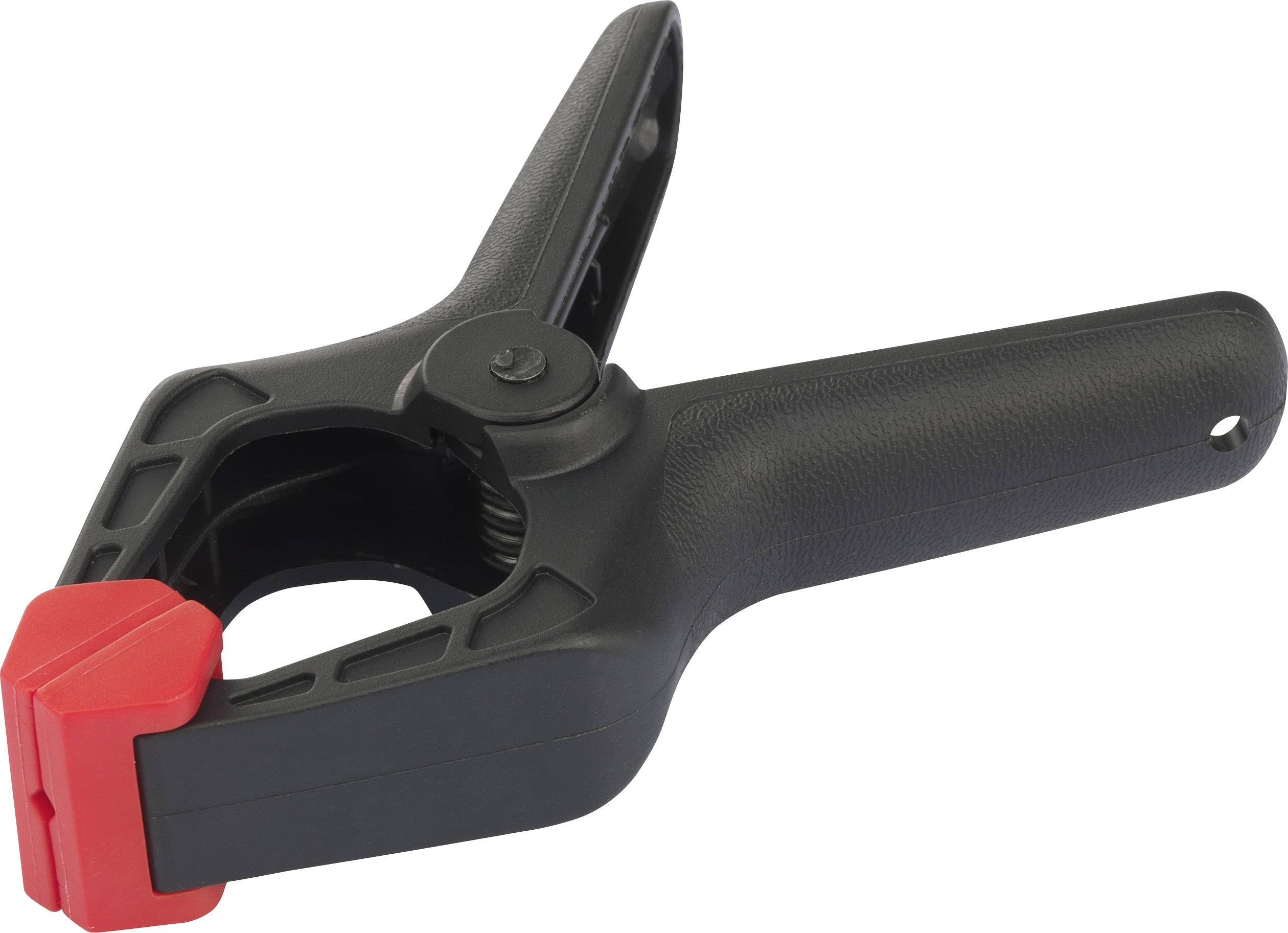 TOOLCRAFT 4er Federzwinge 40mm 5kg 1611470 Spann-Weite (max.):40mm Produktabmessung, Länge: 115mm Ausladungs-Maße:50mm