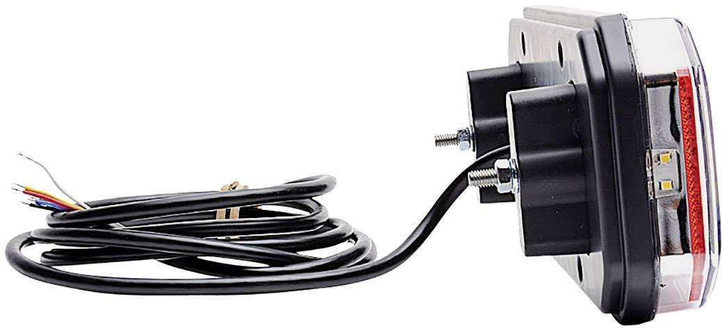 WAS Anhänger-Rückleuchte Offene Kabelenden Blinker, Bremslicht, Nebelschlussleuchte, Rückleuchte hinten, links, rechts 12 V, 24V