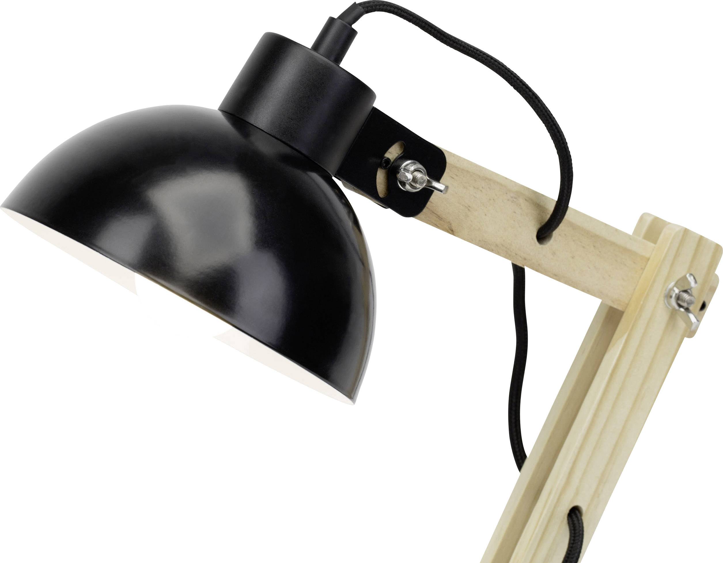 Brilliant Moda 98979/06 Schreibtischleuchte LED E27 25W Schwarz