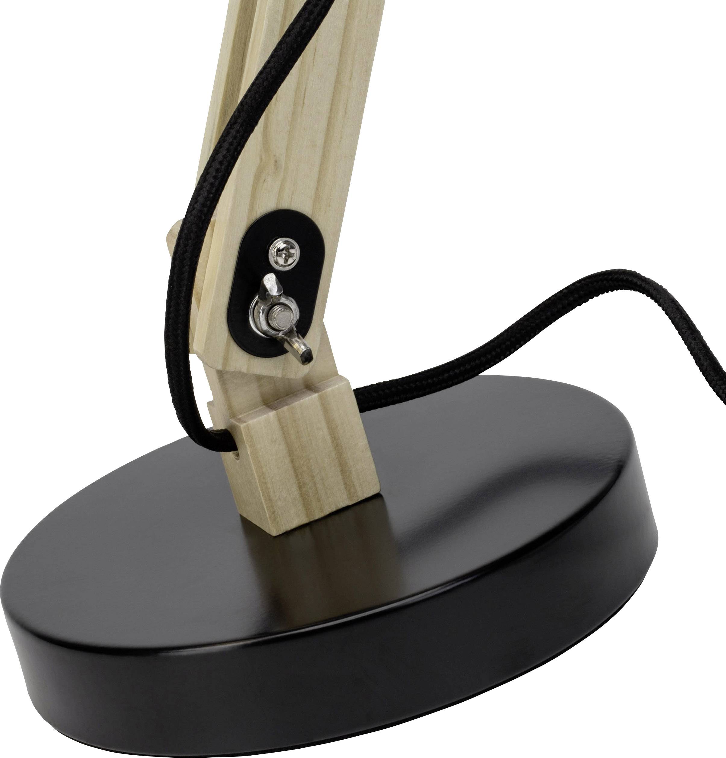 Brilliant Moda 98979/06 Schreibtischleuchte LED E27 25W Schwarz