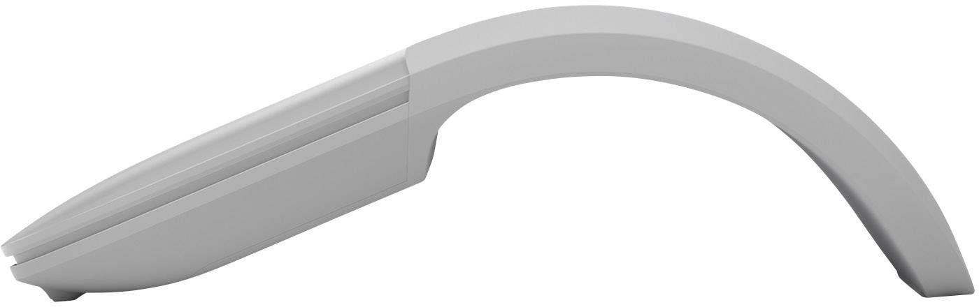 Microsoft Surface Arc Mouse Maus Bluetooth® Optisch Platin-Grau 2 Tasten 1000 dpi