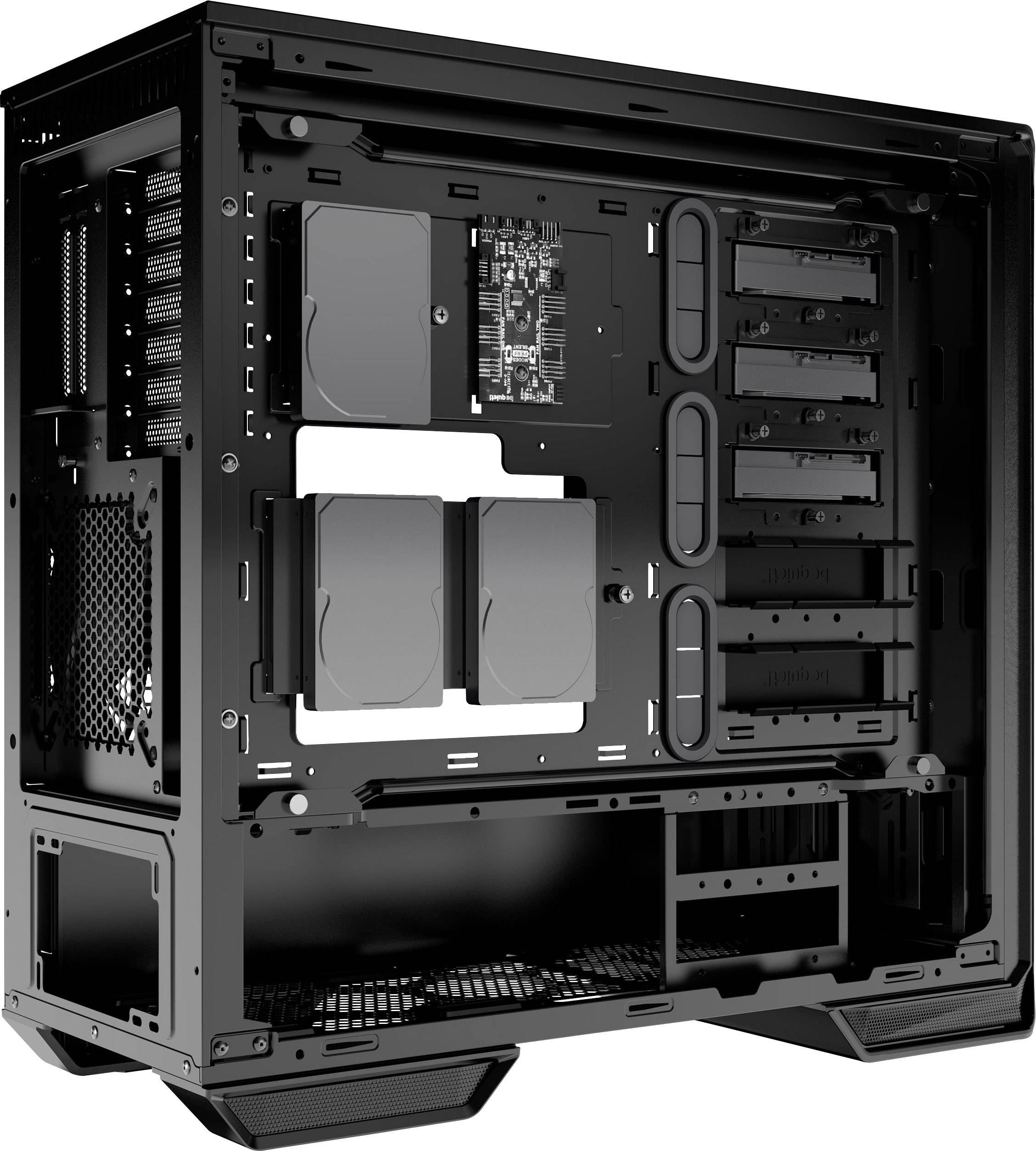 BeQuiet Dark Base 700 Midi-Tower PC-Gehäuse Schwarz 2 vorinstallierte Lüfter