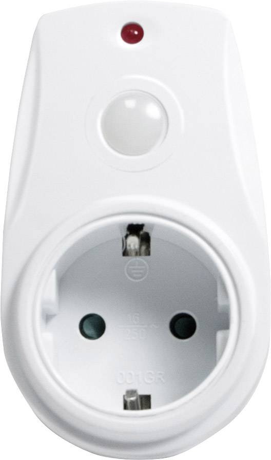 LogiLink PA0152 Dämmerungsschalter Weiß 230 V