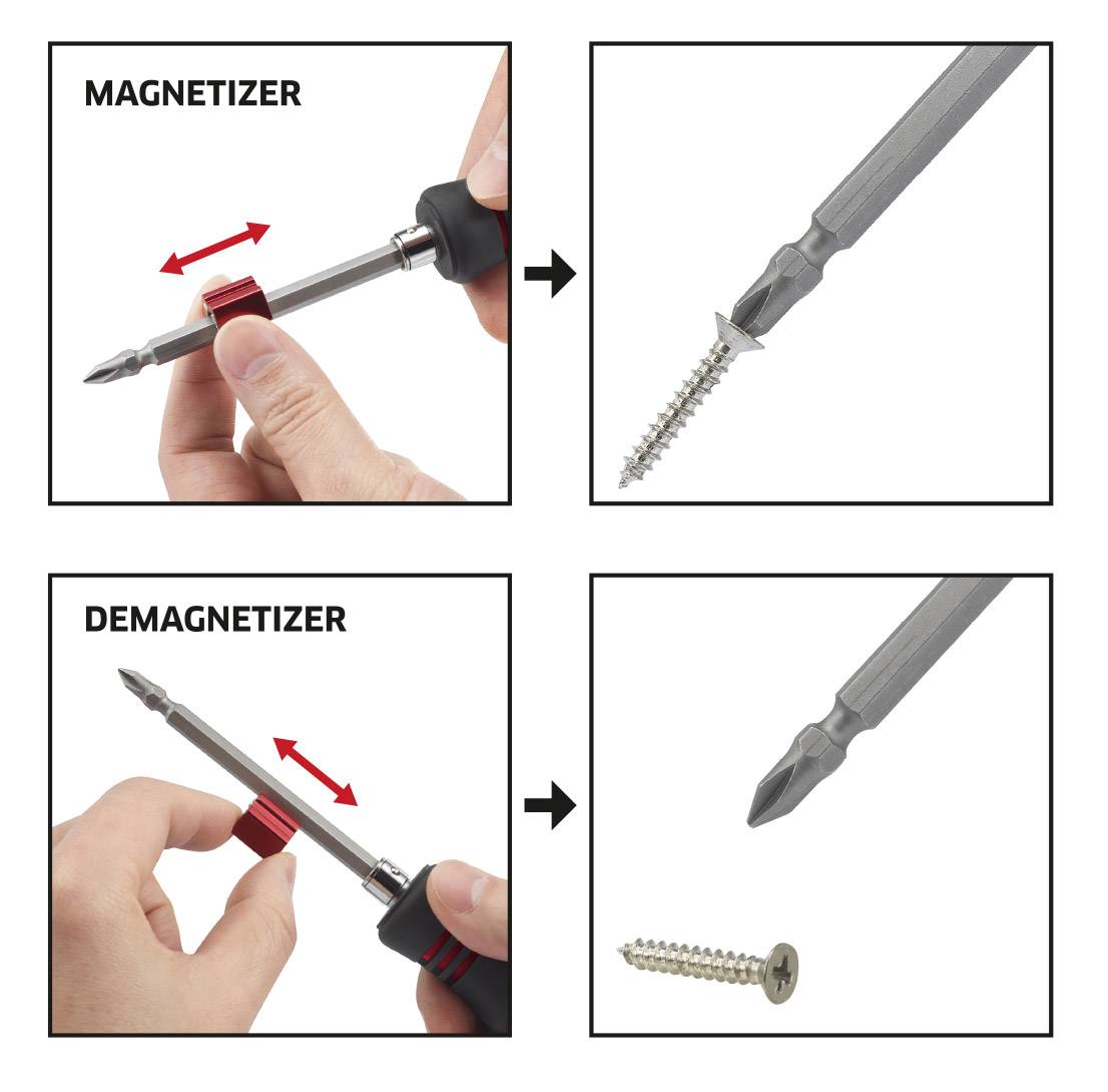 TOOLCRAFT Bit-Schraubendreher 125mm