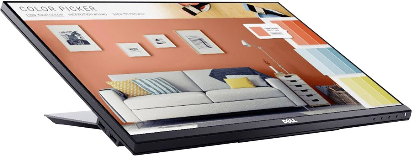 Dell P2418HT Touchscreen-Monitor EEK: D (A - G) 61cm (24 Zoll) 1920 x 1080 Pixel 16:9 6 ms VGA, DVI, DisplayPort, USB 2.0, USB