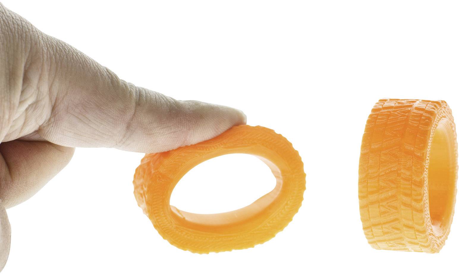 Polymaker 1612132 70112 Filament PLA flexibel 2.85mm 750g Orange PolyFlex 1St.