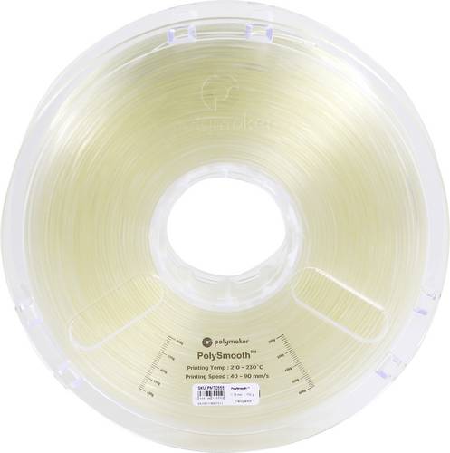 1612147 70555 Filament 1.75mm 750g Transluzent PolySmooth 1St.