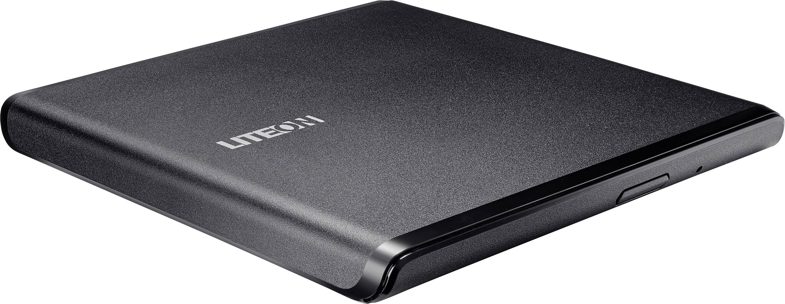 Lite-On DVD-Brenner Extern Retail USB 2.0 Schwarz