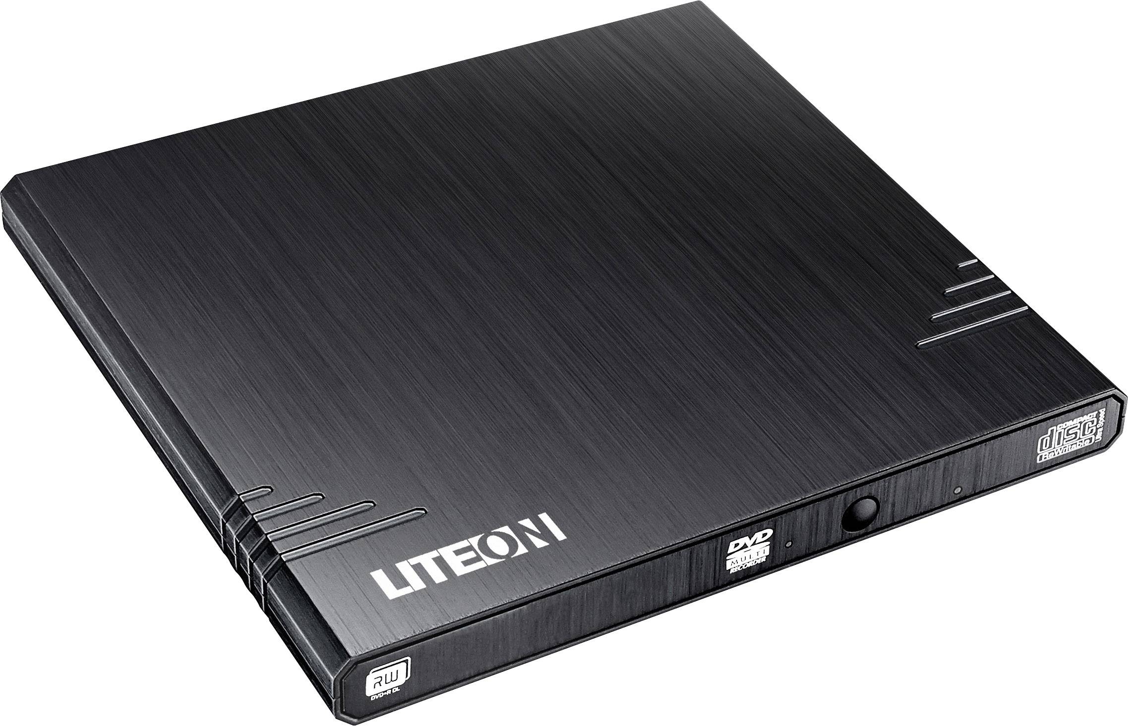 Lite-On DVD-Brenner Extern Retail USB 2.0 Schwarz