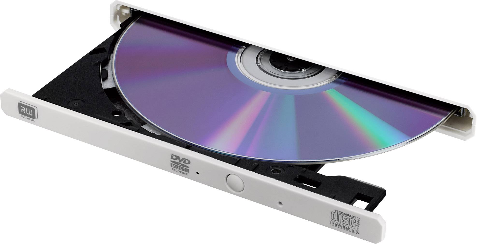 Lite-On DVD-Brenner Extern Retail USB-A (USB 2.0) Weiß