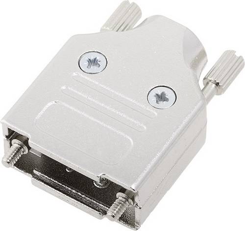 Encitech MHDM09-K 6560-0136-01 D-SUB Gehäuse Polzahl: 9 Vollmetall 180 ° Silber 1 St.