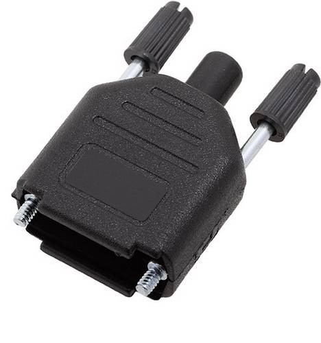 Encitech DPPK09-BK-RG-K 6260-0101-51 D-SUB Gehäuse Polzahl: 9 Kunststoff 180 ° Schwarz