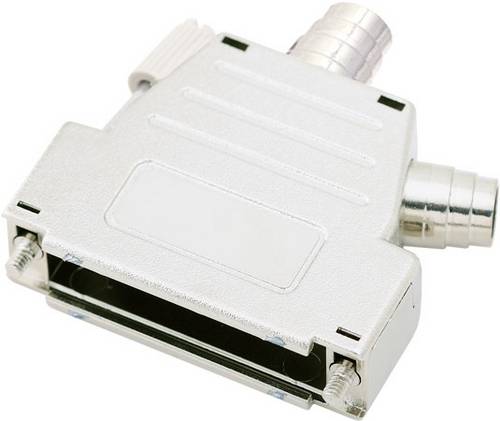 Encitech 6260-0106-03 Housing D-Sub 25-pin metallised silver 180°/45°