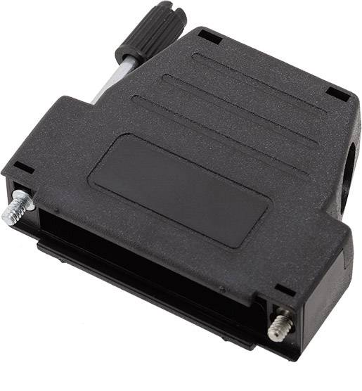 Encitech DSSK-P-25-L-K 6260-0107-03 D-SUB Gehäuse Polzahl: 25 180°, 45° Schwarz