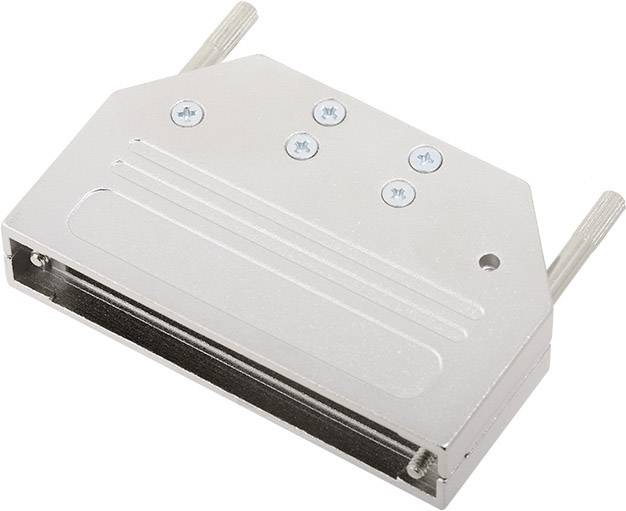 Encitech DTZI50-K 6560-0305-05 D-SUB Gehäuse Polzahl: 50 Vollmetall 180 ° Silber 1 St.