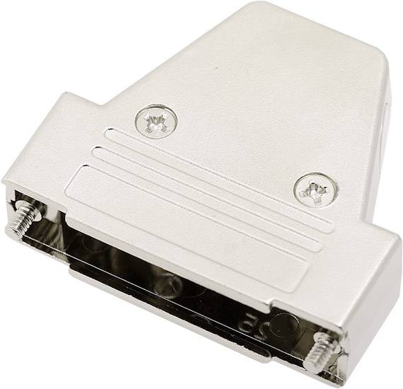 Encitech TRI-M-25-K 6550-0100-03 D-SUB Gehäuse Polzahl: 25 Kunststoff, metallisiert 180 °, 45 °, 4
