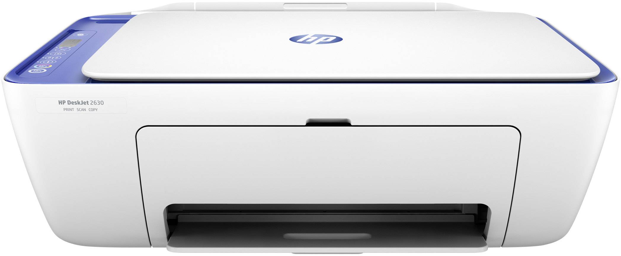 HP DeskJet 2630 All-in-One Multifunktionsdrucker Tintenstrahl Farbe A4 Drucker, Scanner, Kopierer WLAN