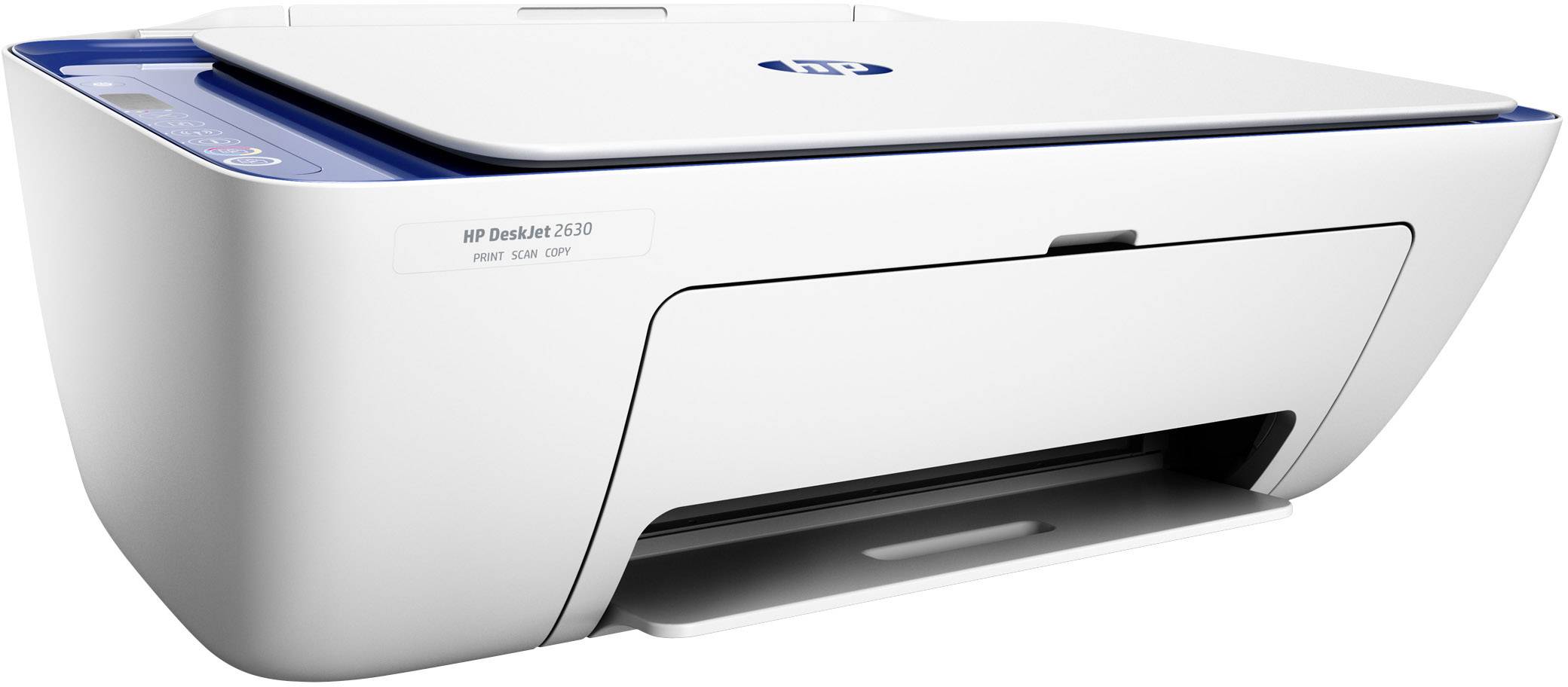 HP DeskJet 2630 All-in-One Multifunktionsdrucker Tintenstrahl Farbe A4 Drucker, Scanner, Kopierer WLAN