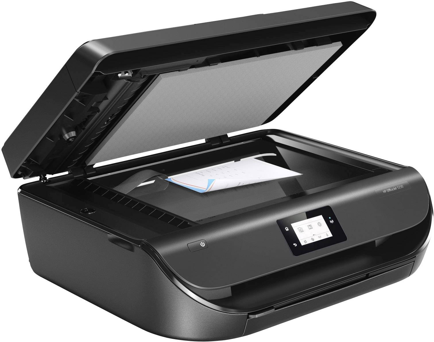HP OfficeJet 5230 All-in-One Multifunktionsdrucker Tintenstrahl Farbe A4 Drucker, Scanner, Kopierer, Fax WLAN, Duplex, ADF