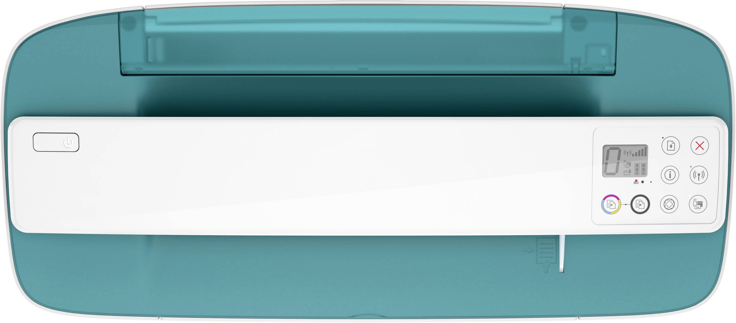 HP HP DeskJet 3735 All-in-One Multifunktionsdrucker Tintenstrahl Farbe A4 Drucker, Scanner, Kopierer WLAN