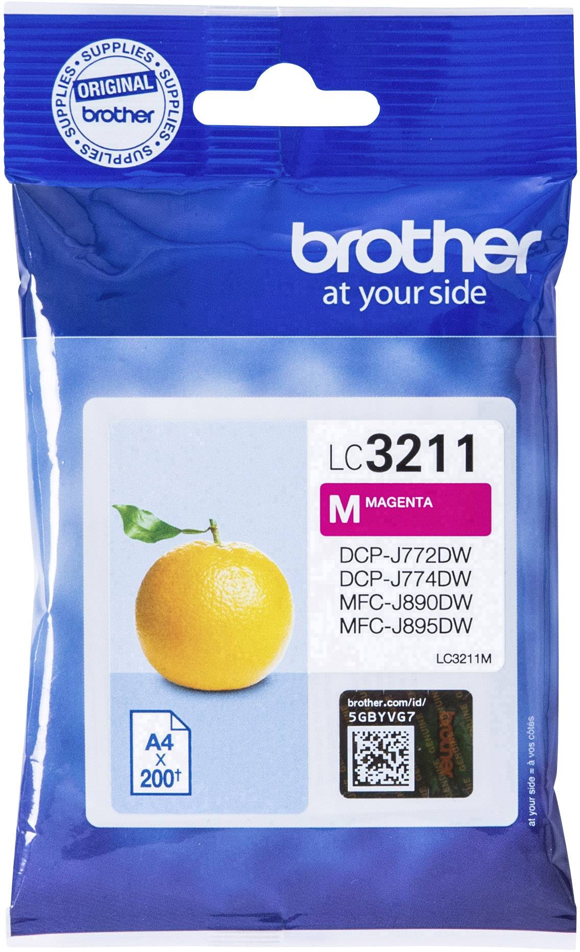 Brother Druckerpatrone LC-3211M Original Magenta LC3211M