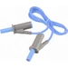 VOLTCRAFT MSB-501 Sicherheits-Messleitung Lamellenstecker 4 mm Lamellenstecker 4 mm 0.75 m Blau 1 S VOLTCRAFT MSB-501 Sicherheits-Messleitung Lamellenstecker 4 mm Lamellenstecker 4 mm 0.75 m Blau 1 S