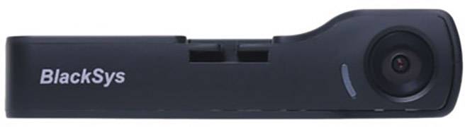 BlackSys CH-200 Wifi Dashcam Dashcam mit GPS Blickwinkel horizontal max.=135° 11.8V Akku, Dual-Kamera, Mikrofon