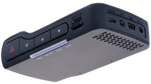 BlackSys CH-200 Wifi Dashcam Dashcam mit GPS Blickwinkel horizontal max.=135° 11.8V Akku, Dual-Kamera, Mikrofon