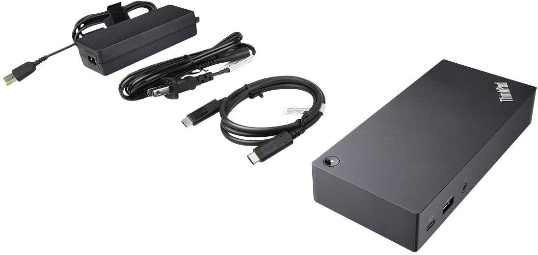 Lenovo ThinkPad USB-C Dock 90W Notebook Dockingstation Passend für Marke Dockingstations: Lenovo Thinkpad inkl. Ladefunktion, inkl