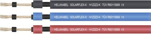 Helukabel SOLARFLEX®-X H1Z2Z2-K 713571 Photovoltaikkabel 1 x 10mm² Rot Meterware