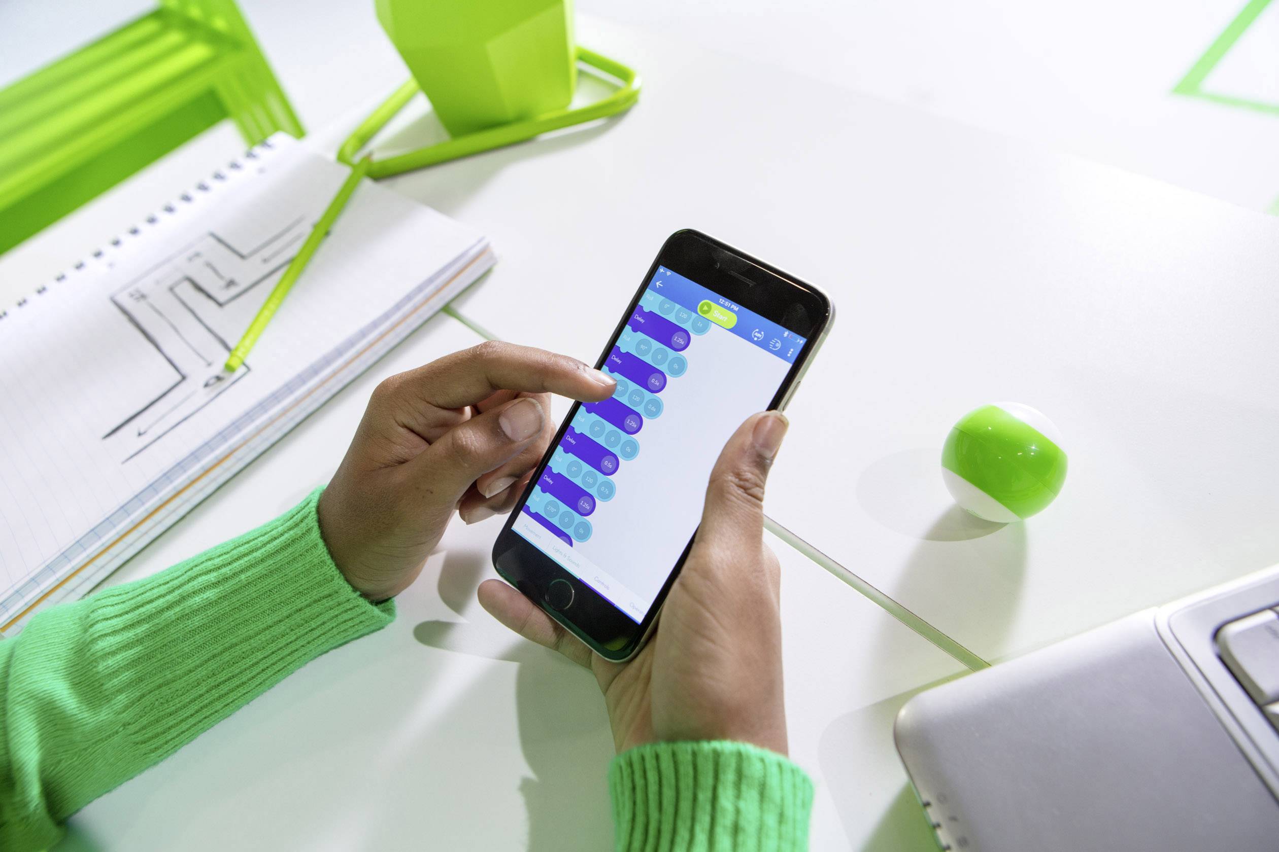 Sphero M001GRW Mini Experimentierkasten