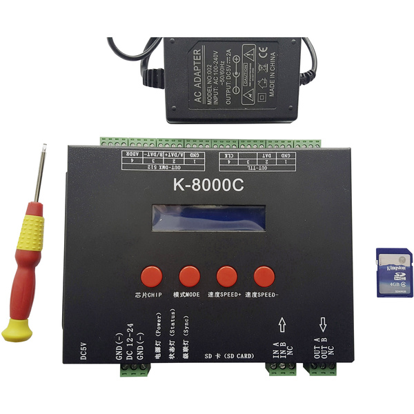 RGB-CON-K-8000C LED-Fernbedienung 180 mm 120 mm 30 mm