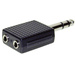 TRU Components Klinken-Adapter Klinkenstecker 6.35mm - Klinkenbuchse 3.5mm Stereo Polzahl (num):3