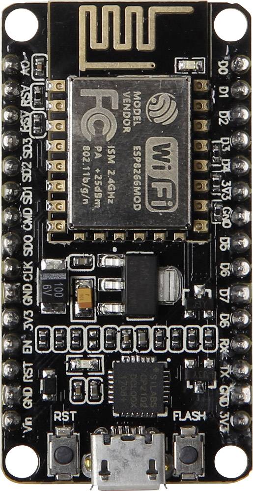 Joy-it NodeMCU V2 LUA Entwickler-Platine Node MCU ESP8266 WiFi Modul