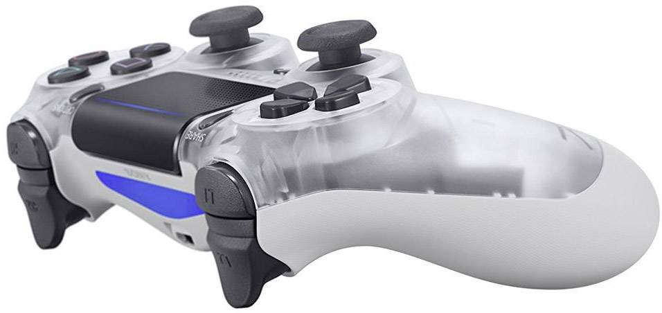 Sony DualShock 4 v2 - Game Pad - kabellos - Bluetooth - Kristall - für Sony PlayStation 4