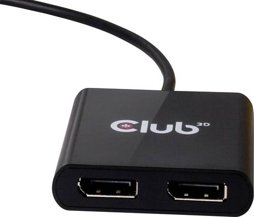 Club3D CSV-1545 1+2 Port USB 3.0-Umschalter Schwarz