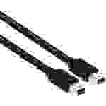 Club3D Mini-DisplayPort Anschlusskabel Mini DisplayPort Stecker, Mini DisplayPort Stecker 2.00m Schwarz CAC-1164 Ultra HD (8K)