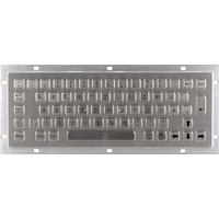 Joy-it IPC Keyboard 01A IP65 NEMA 4X Kabelgebunden Tastatur Deutsch, QWERTZ Silber Staubgeschützt, IP65, Spritzwassergeschützt Joy-it IPC Keyboard 01A IP65 NEMA 4X Kabelgebunden Tastatur Deutsch, QWERTZ Silber Staubgeschützt, IP65, Spritzwassergeschützt