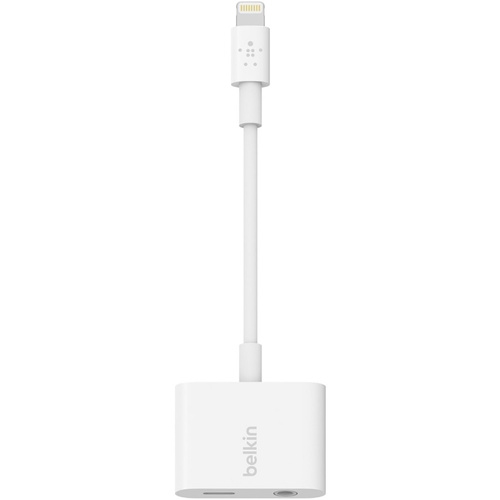 Belkin Apple iPad/iPhone/iPod Câble de raccordement [1x Dock mâle Lightning - 1x Jack femelle 3.5 mm, Dock Apple femelle