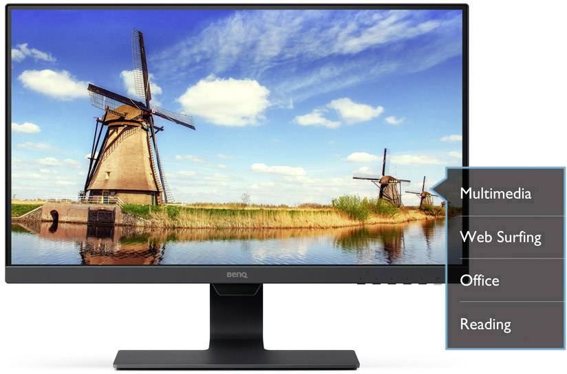 BenQ LED-Monitor 60.5cm (23.8 Zoll) BL2480 EEK A 1920 x 1080 Pixel Full HD 5 ms