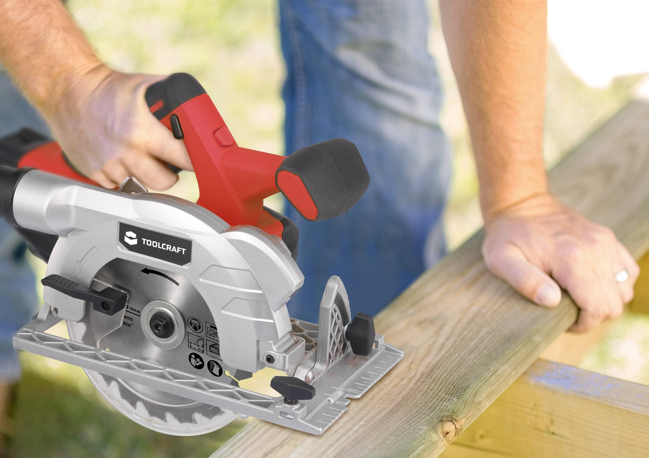 TOOLCRAFT TCHK 20-LI SOLO Akku-Handkreissäge ohne Akku 20V