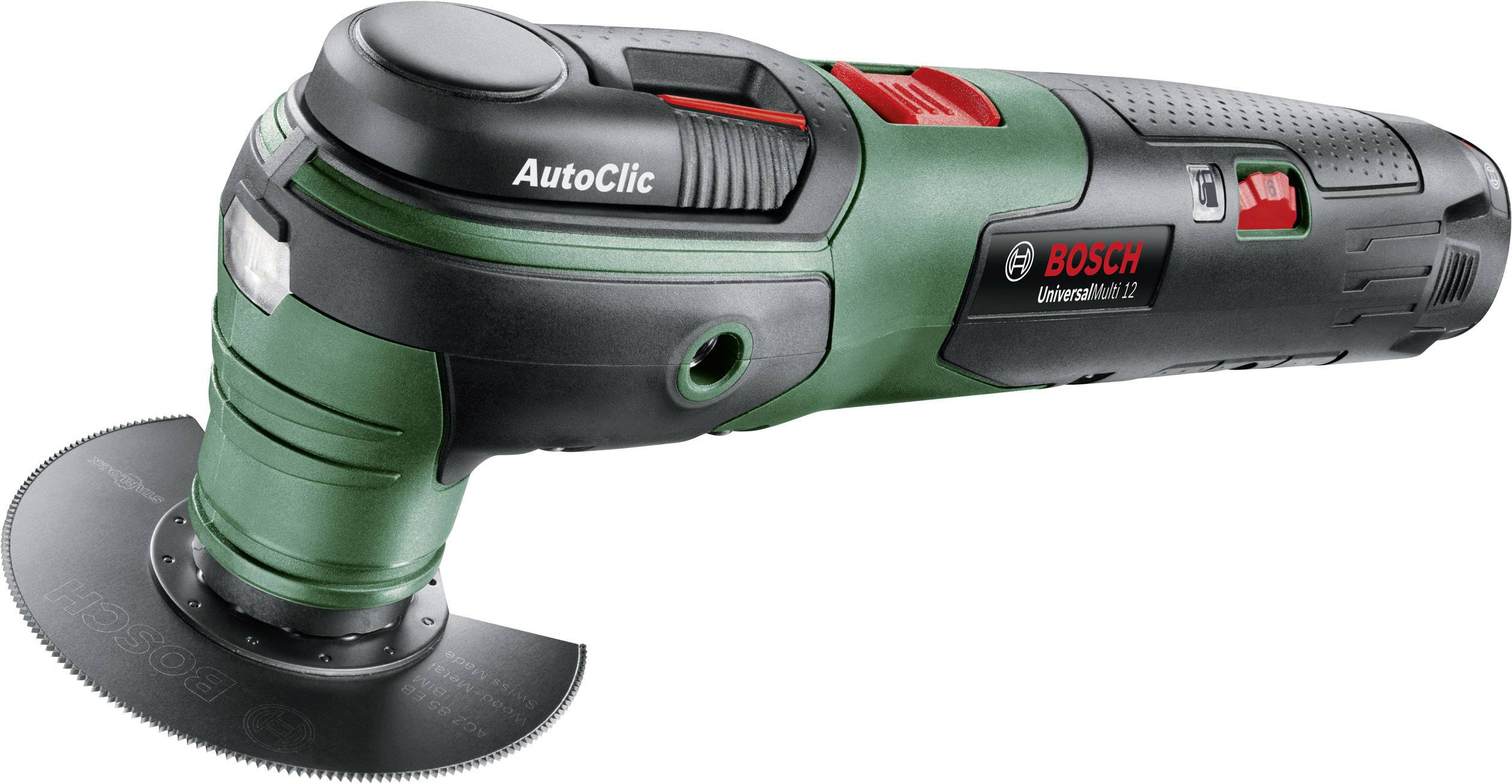 Bosch Home and Garden UniversalMulti 12 0603103001 Multifunktionswerkzeug inkl. Akku, inkl. Koffer 12 V 2.5 Ah Anzahl mitgelieferte Akkus 1