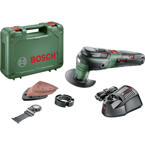 Bosch Home and Garden UniversalMulti 12 0603103001 Outil multifonction + batterie, + mallette 12 V 2.5 Ah