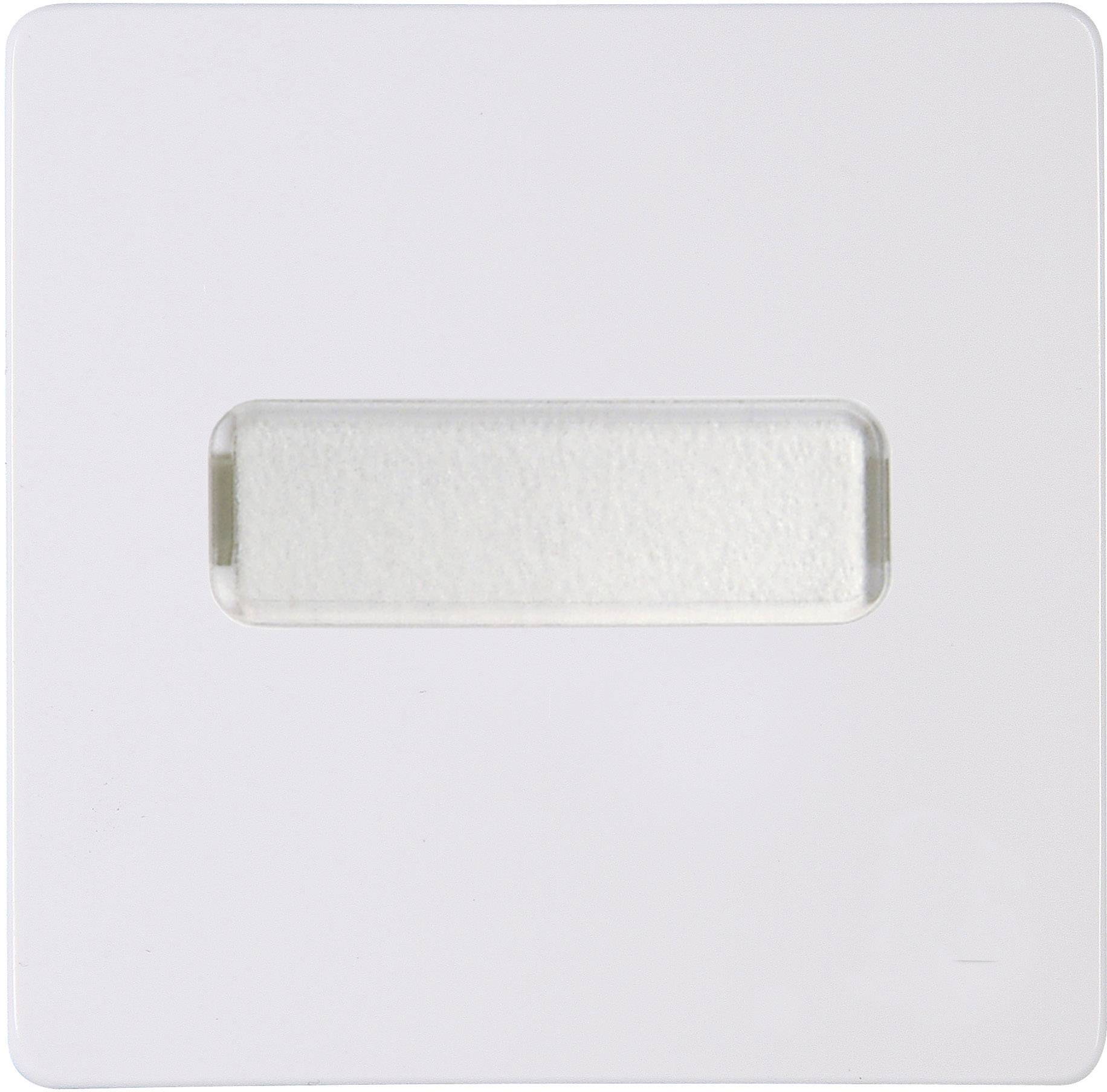 Kopp Abdeckung Beschriftungsfeld, Taster HK05 Arktis-Weiß 334202002 1 St.