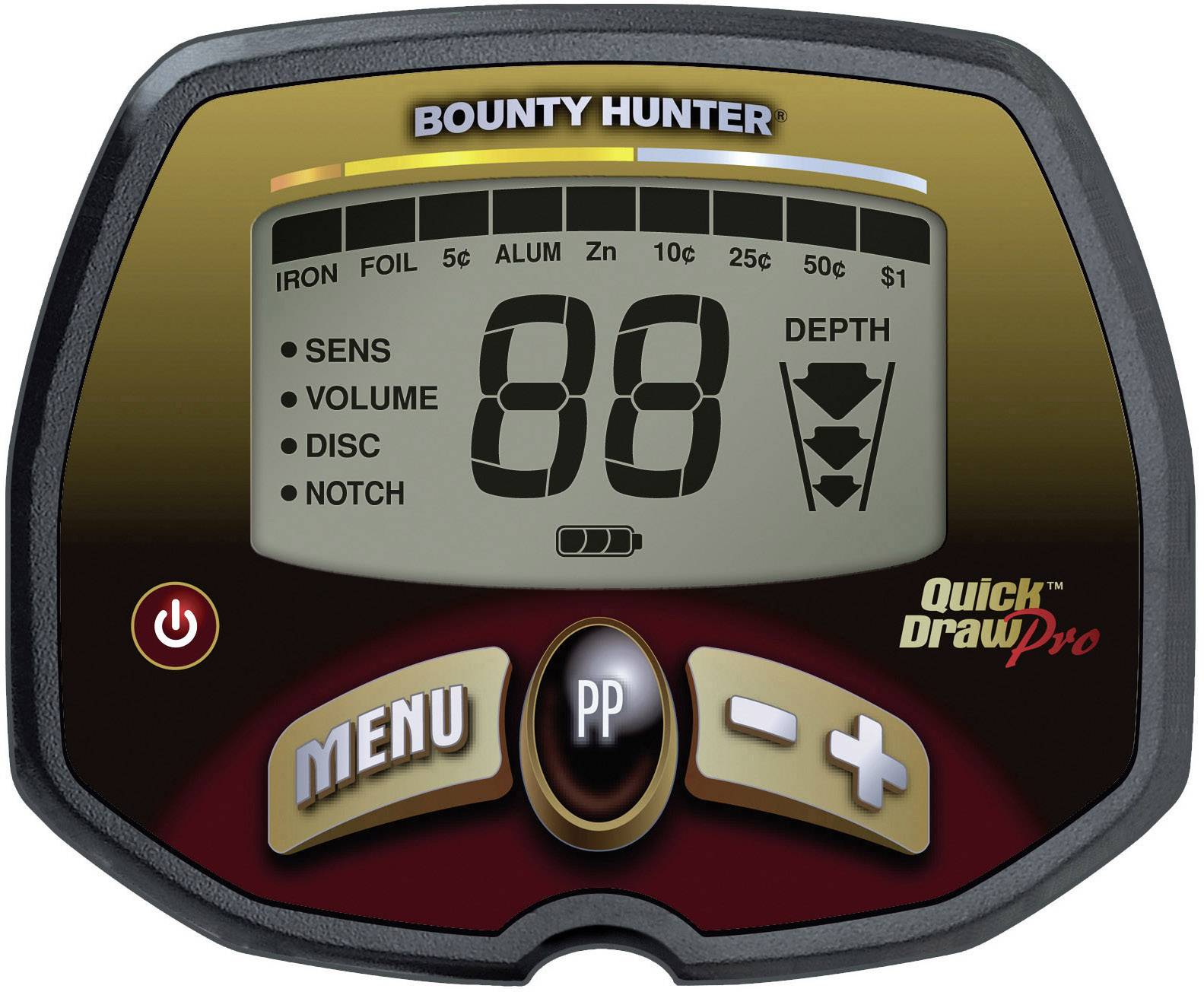 Bounty Hunter Quick Draw Pro Metalldetektor digital (LCD), akustisch PROQD